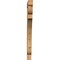 Ekena Millwork Olympic Block Smooth Bracket, Western Red Cedar, 3 1/2"W x 34"D x 46"H BKT04X34X46OLY05SWR - alternate 3